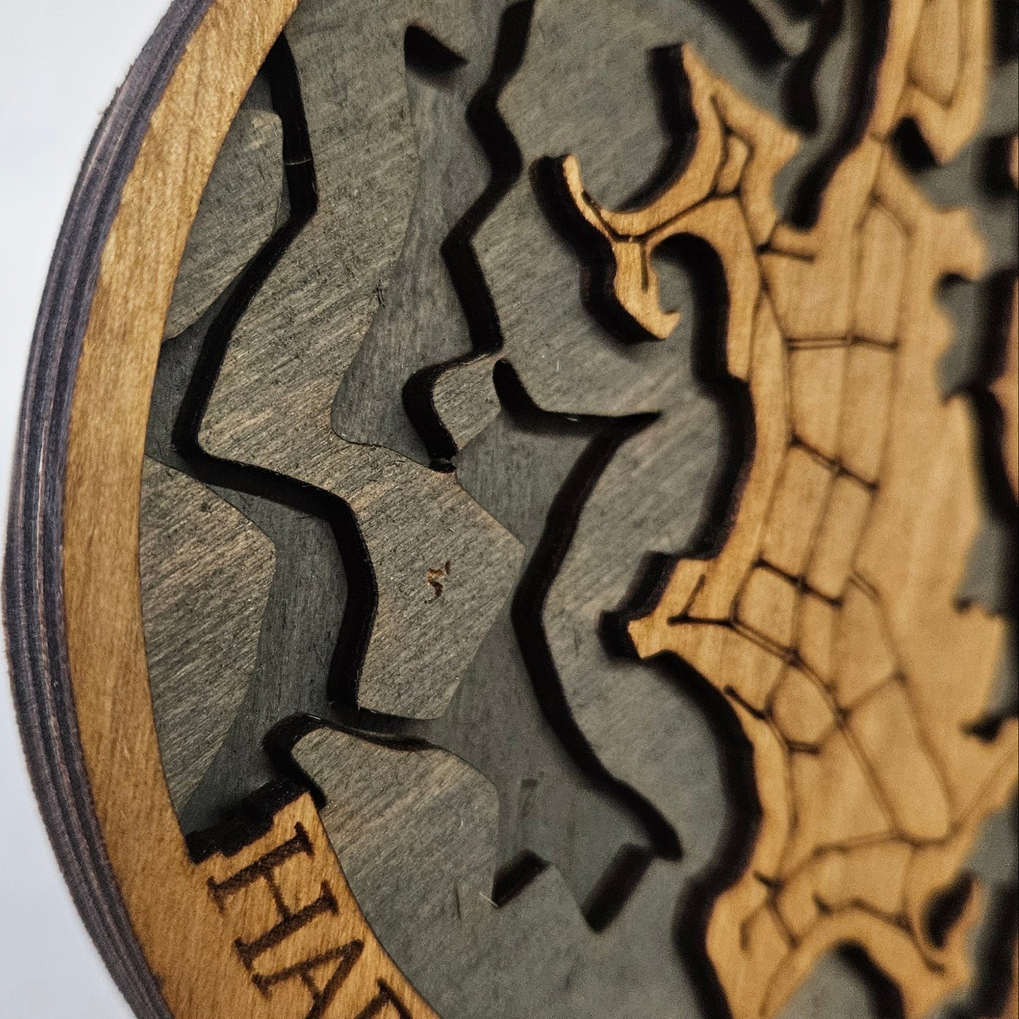 Harbour Island, Narragansett | 3D Wooden Ornament