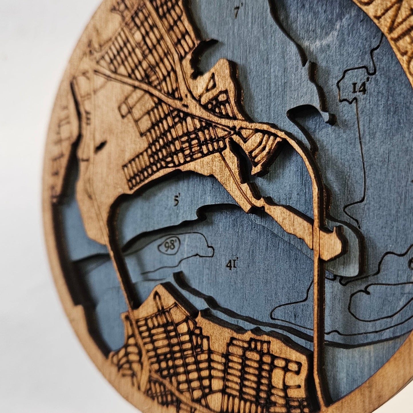 Throggs Neck, New York | 3D Wooden Ornament
