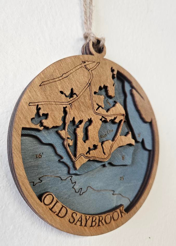 Old Saybrook, CT | 3d Ornament