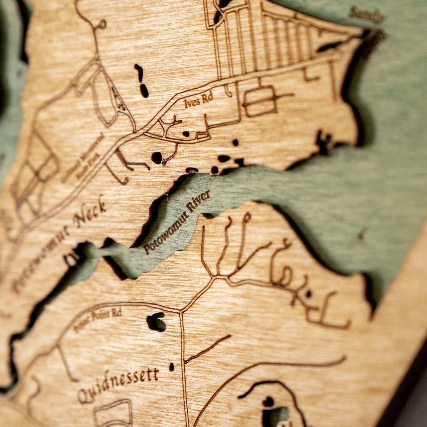 Potowomut, Warwick| Greenwich Bay, Rhode Island | 3d Hexagon