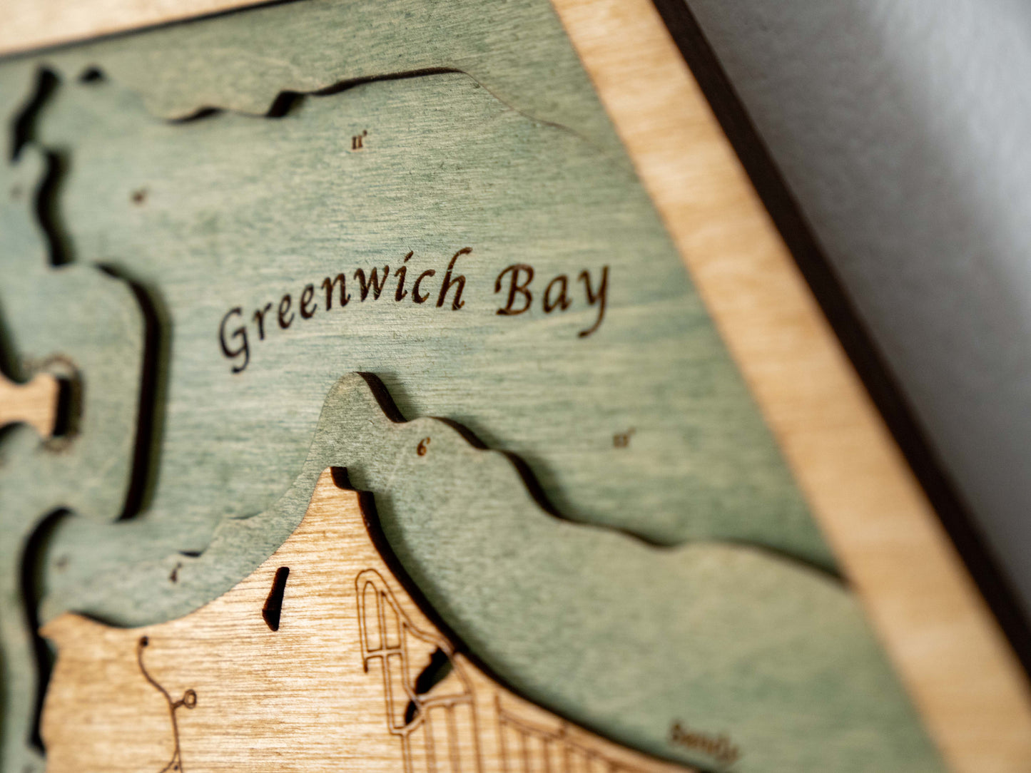 Potowomut, Warwick| Greenwich Bay, Rhode Island | 3d Hexagon