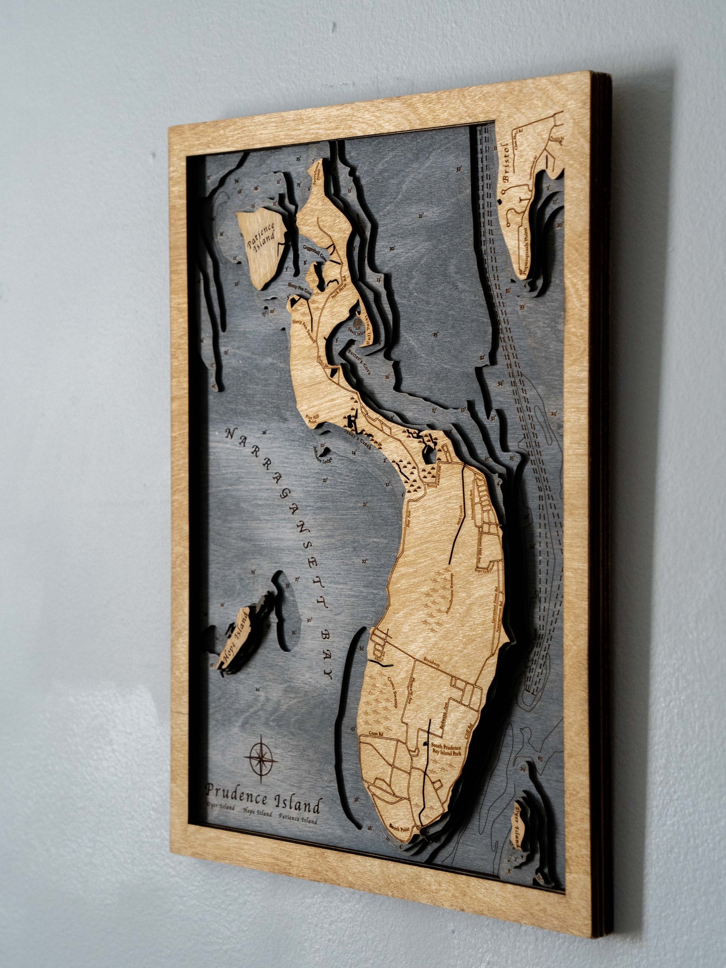 Prudence Island | Wood Chart