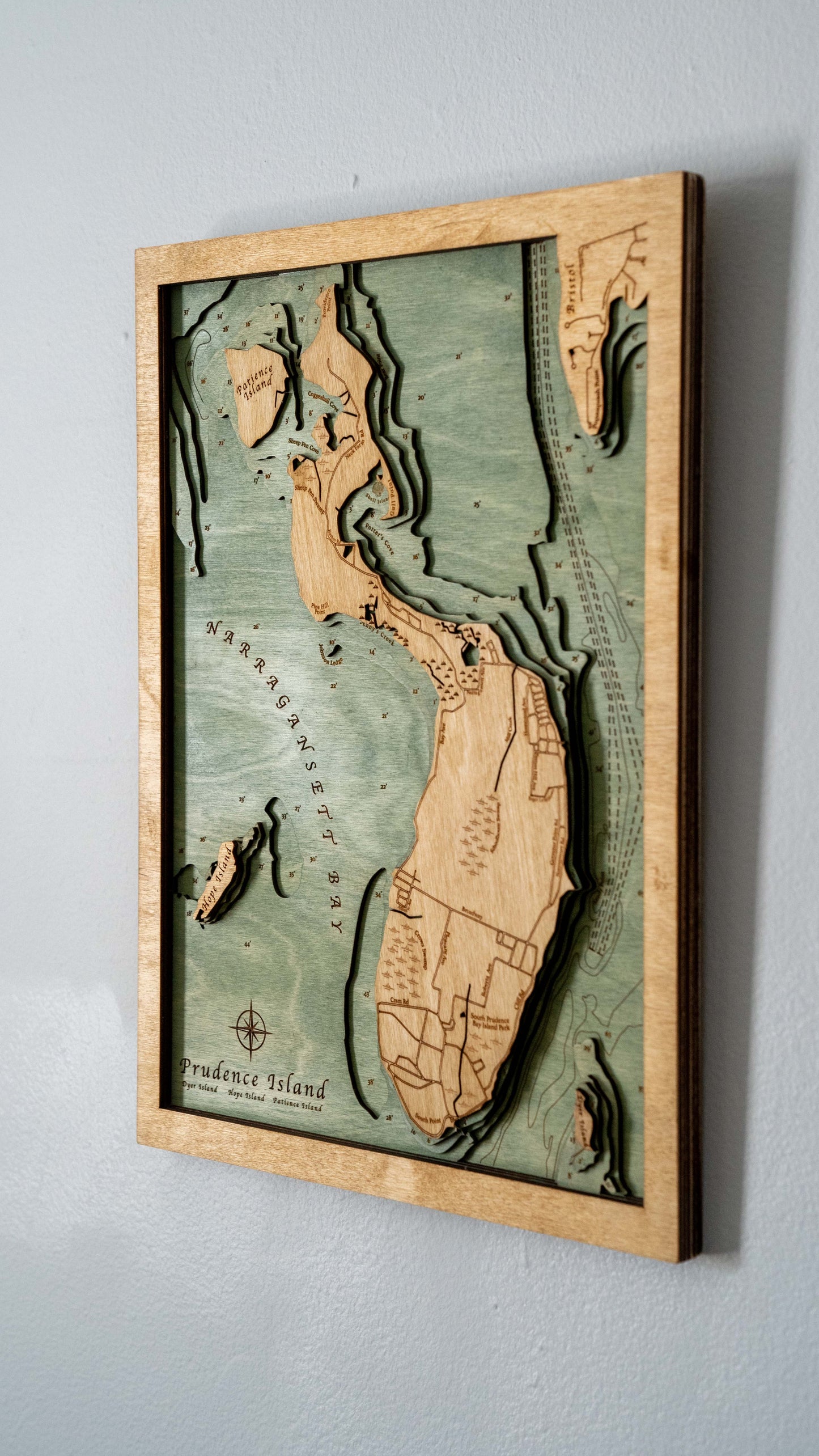 Prudence Island | Wood Chart