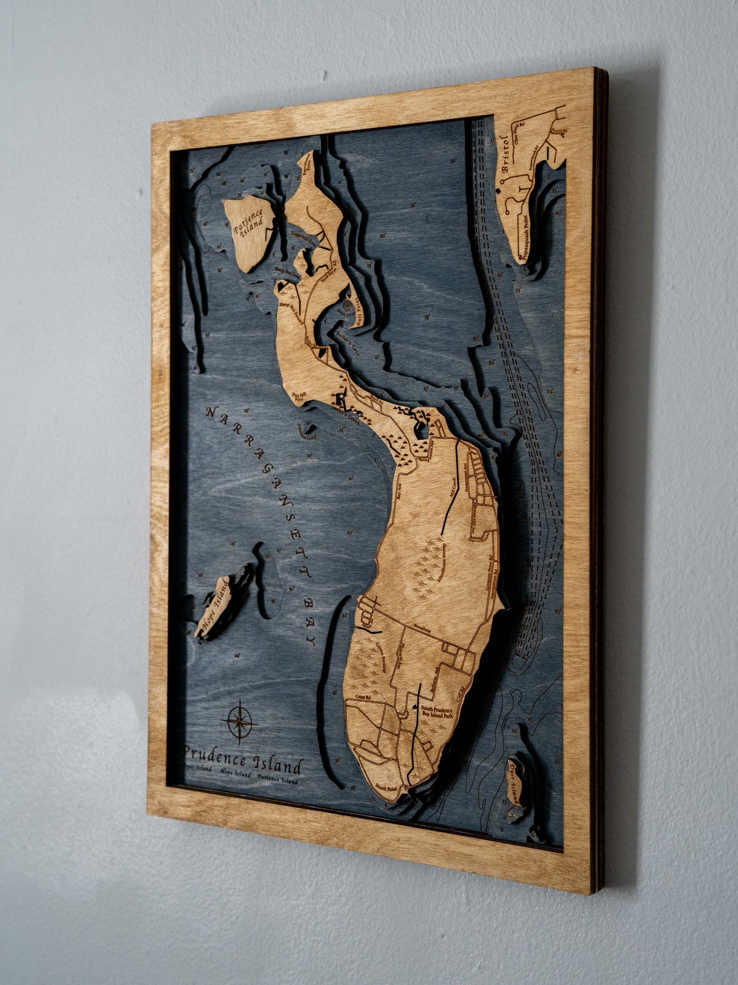 Prudence Island | Wood Chart