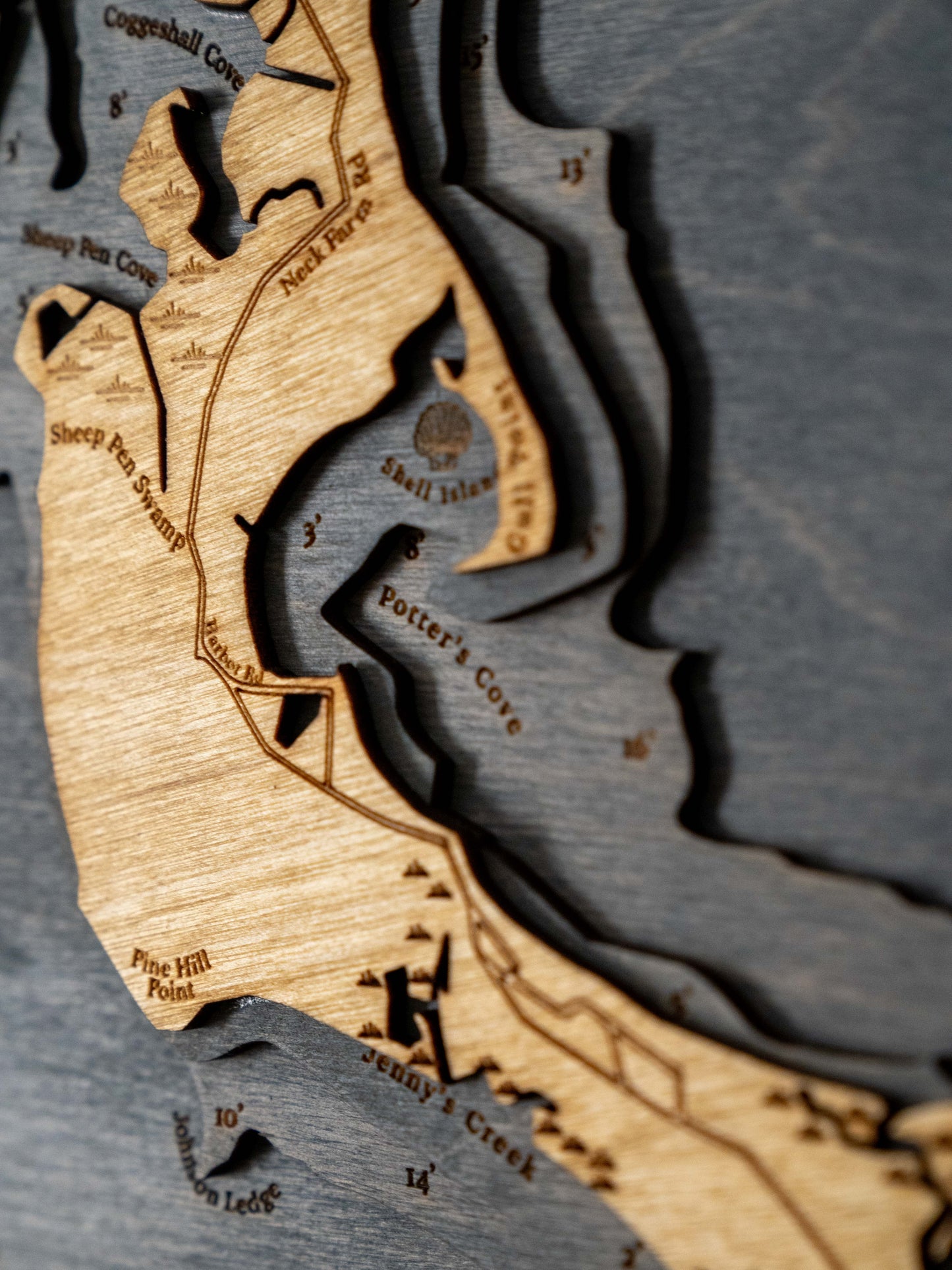 Prudence Island | Wood Chart