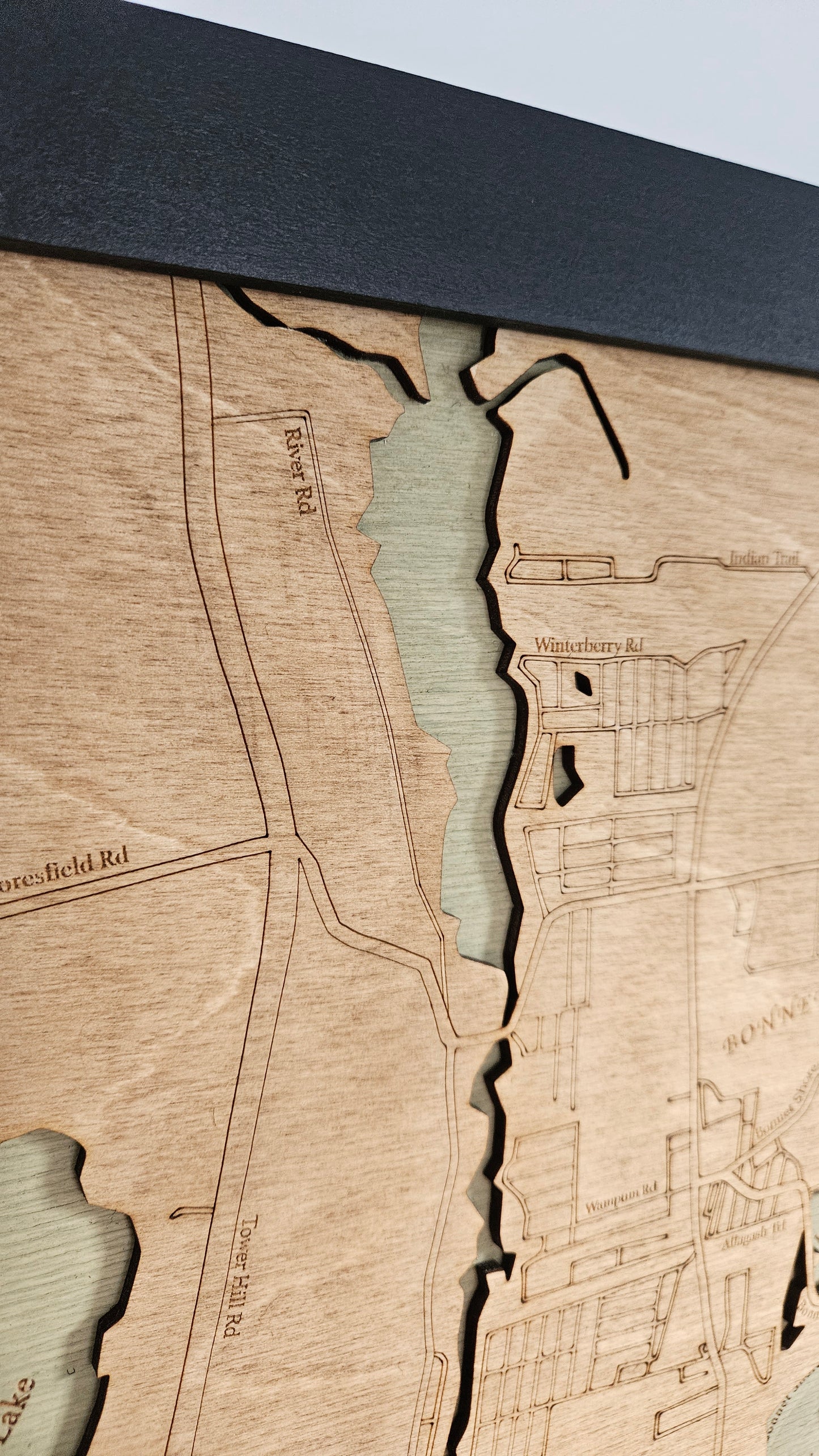 Narragansett, Rhode Island  | 3D Wooden Chart